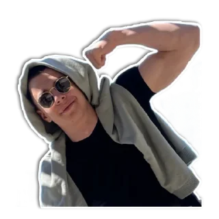 💪 emoji MACAN🖤 Telegram sticker 7 of 43
