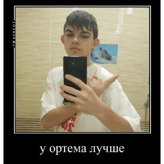 Sticker from локальные мемы вело триады
