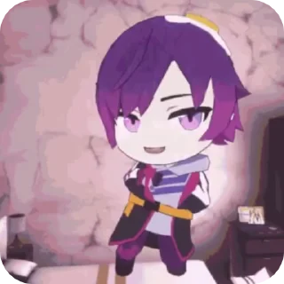 🌟 emoji Uki Violeta by: @Bump_21 Telegram sticker 8 of 33