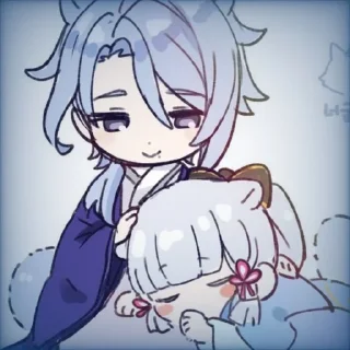 ☃️ emoji ᴀʏᴀᴛᴏ & ᴀʏᴀᴋᴀ  @holopthomy Telegram sticker 8 of 40