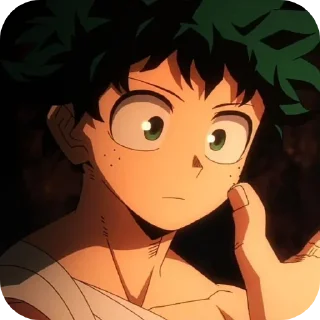 😳 emoji Всё про Деку- минус : @DEKU_KUU Telegram sticker 2 of 15