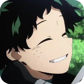 😁 emoji Всё про Деку- минус : @DEKU_KUU Telegram sticker 1 of 15