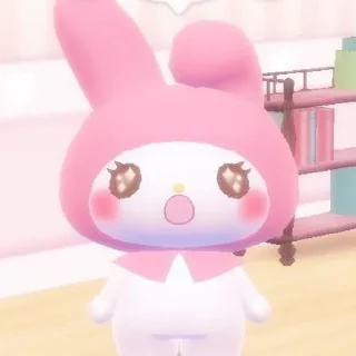 Sticker from I love my Melody.