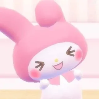 Sticker from I love my Melody.