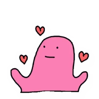 😍 emoji ૮₍｡´• ˕ •`｡₎ა♡ Telegram sticker 18 of 87
