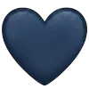 🖤 emoji Текстурные сердечки @EmodzyPremium Telegram sticker 16 of 50