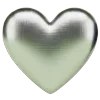 🤍 emoji Текстурные сердечки @EmodzyPremium Telegram sticker 19 of 50