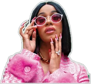Sticker from Cardi B