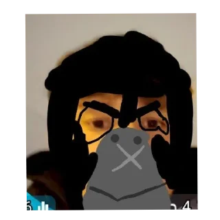 🐦‍⬛ emoji какой же я сусси икс ворс Telegram sticker 10 of 29