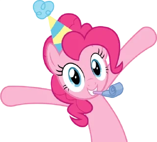 🌟 emoji пинки пай @BronyGifs Telegram sticker 17 of 42