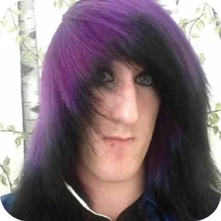 💇 emoji emo/scenecorekid Telegram sticker 18 of 59
