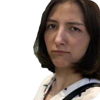 🫥 emoji YandexYanaSteaker Telegram sticker 16 of 16