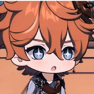 🤩 emoji — ｍｙ ｄｅａｒ Ａｊａｘ ◖🌊◗ || by @zevko Telegram sticker 7 of 120