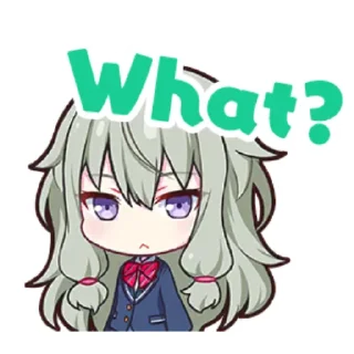 🌸 emoji ༼Kusanagi Nene༽@shinyandaida Telegram sticker 2 of 101