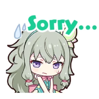 🌸 emoji ༼Kusanagi Nene༽@shinyandaida Telegram sticker 9 of 101