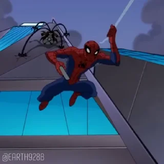 💥 emoji Spider-Man • @Earth928B Telegram sticker 9 of 75