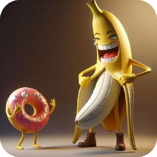 🍌 emoji Для @Bananires от @OT4iM_negrov52 Telegram sticker 5 of 51