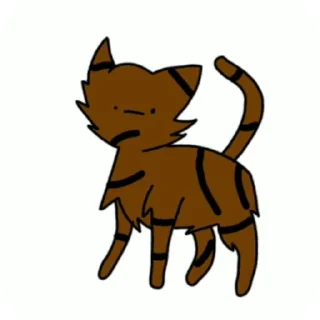 👍 emoji Коьы воители в двух словах Telegram sticker 13 of 16