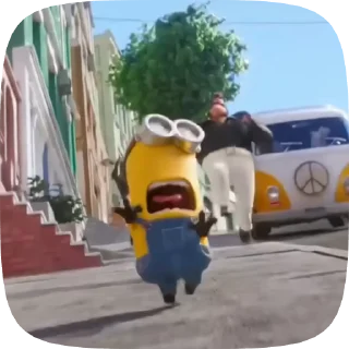 🍌 emoji 🍌 - minions ; @helpfrteodora Telegram sticker 24 of 25