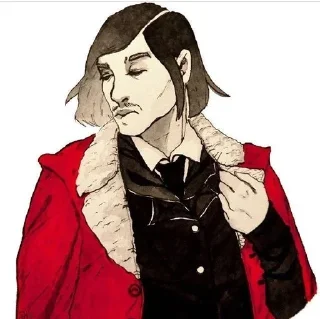 🍂 emoji Николай Гоголь. · @Myrsik_officcial Telegram sticker 6 of 66