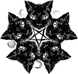 🌟 emoji Goth party Telegram sticker 15 of 15