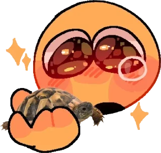🐢 emoji милые смайлики пак Telegram sticker 6 of 63
