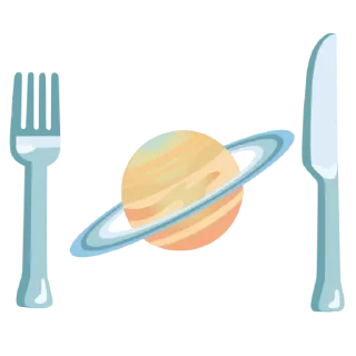 🪐 emoji Saturn emotis ot tigrany 🐯 Telegram sticker 16 of 16
