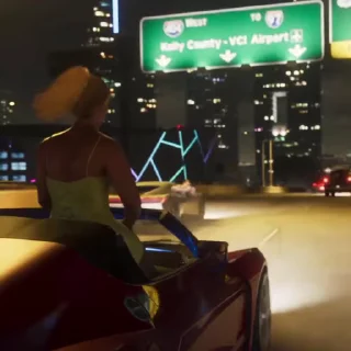 😣 emoji GTA VI Trailer by @danilichy Telegram sticker 10 of 30