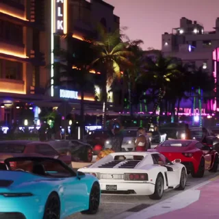 😪 emoji GTA VI Trailer by @danilichy Telegram sticker 19 of 30