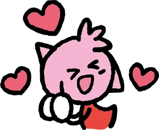 🥰 emoji Sonic the Sketchog @geoya Telegram sticker 22 of 41