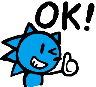 Sticker from SEGA's Sonic the Sketchog :: @line_stickers