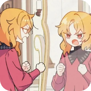 😡 emoji Не хочу быть сводницей(манхва Telegram sticker 15 of 39