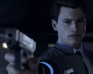 😉 emoji Detroit Become Human Telegram sticker 22 of 60