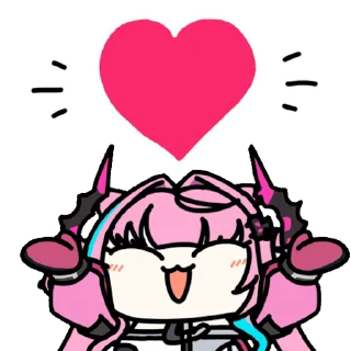 ❤️ emoji Arknights @fixfox Telegram sticker 14 of 114