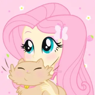 🦋 emoji fluttershy | @moonzxs Telegram sticker 24 of 120