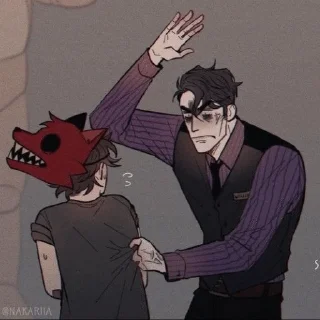 😡 emoji Фнаф Telegram sticker 11 of 120
