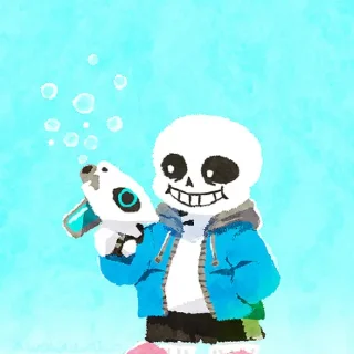 🌝 emoji Sans | Undertale Telegram sticker 14 of 18