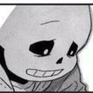 😶 emoji Sans | Undertale Telegram sticker 16 of 18