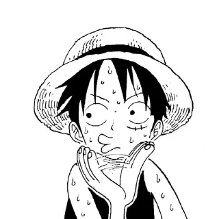 🌟 emoji ★ Luffy ! Telegram sticker 8 of 31