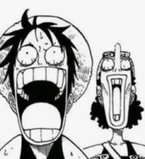 🌟 emoji ★ Luffy ! Telegram sticker 5 of 31