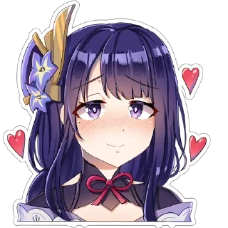 ❤️ emoji Genshin Impact Telegram sticker 17 of 40