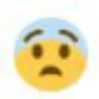 😨 emoji Смайлики Telegram sticker 19 of 46