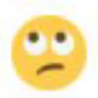 🙄 emoji Смайлики Telegram sticker 22 of 46