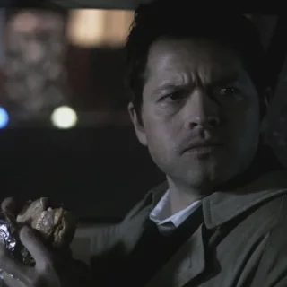Sticker from Castiel