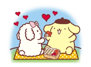 🧺 emoji Purin and friends @kiwiys Telegram sticker 24 of 38