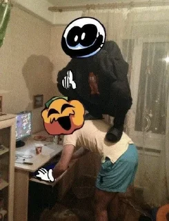 👣 emoji Sunday day funkin' 2.0. Telegram sticker 8 of 88