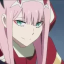 😎 emoji Zero Two Telegram sticker 7 of 25