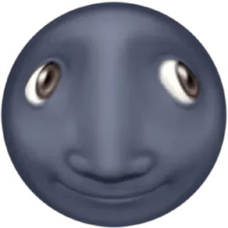 🌚 emoji 🫪 @rakhmatov20 Telegram sticker 24 of 60
