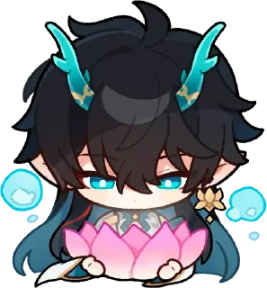 🌸 emoji Дань Хэн & Пл | @kozelbezalko Telegram sticker 13 of 49