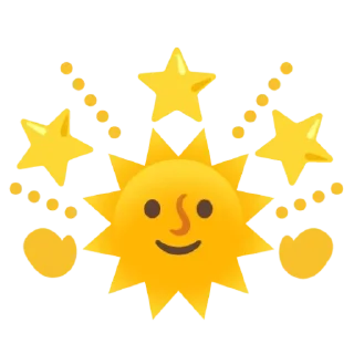 🌟 emoji Mixed Emoji Telegram sticker 9 of 65